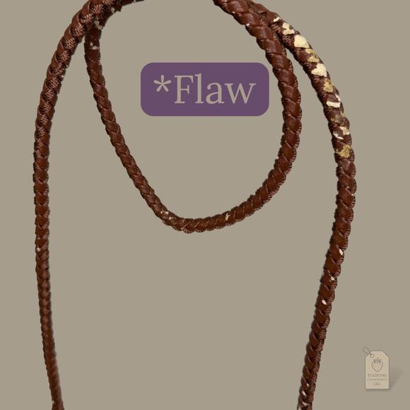 Sakroots Owl Embroidered Straw Crossbody Bag Brown Woven Boho Purse - Picture 7 of 8